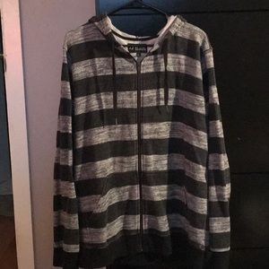 striped hoodie